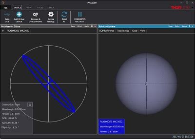 thorlabs polarometer gui